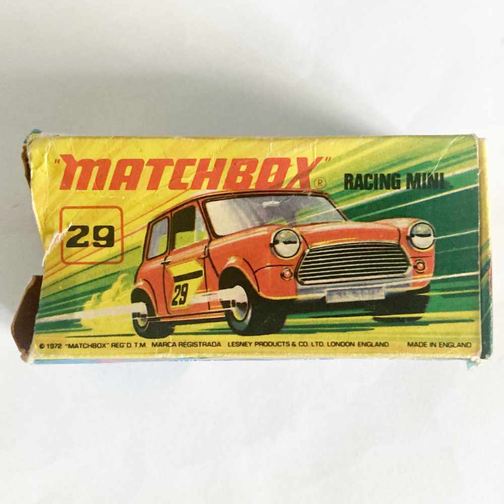 Matchbox | Superfast Racing Mini No. 29 light red, original packaging #28