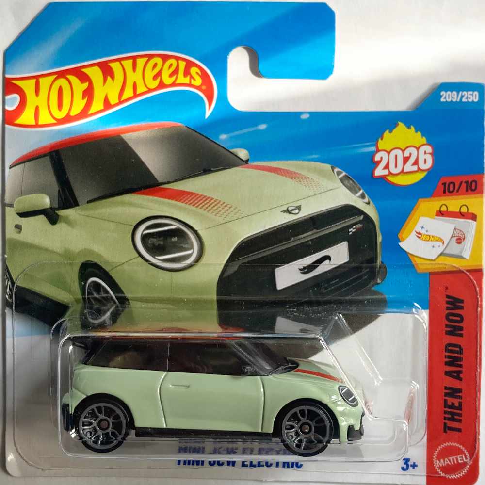 Hot Wheels | MINI JCW Electric pastellgrün/rot
