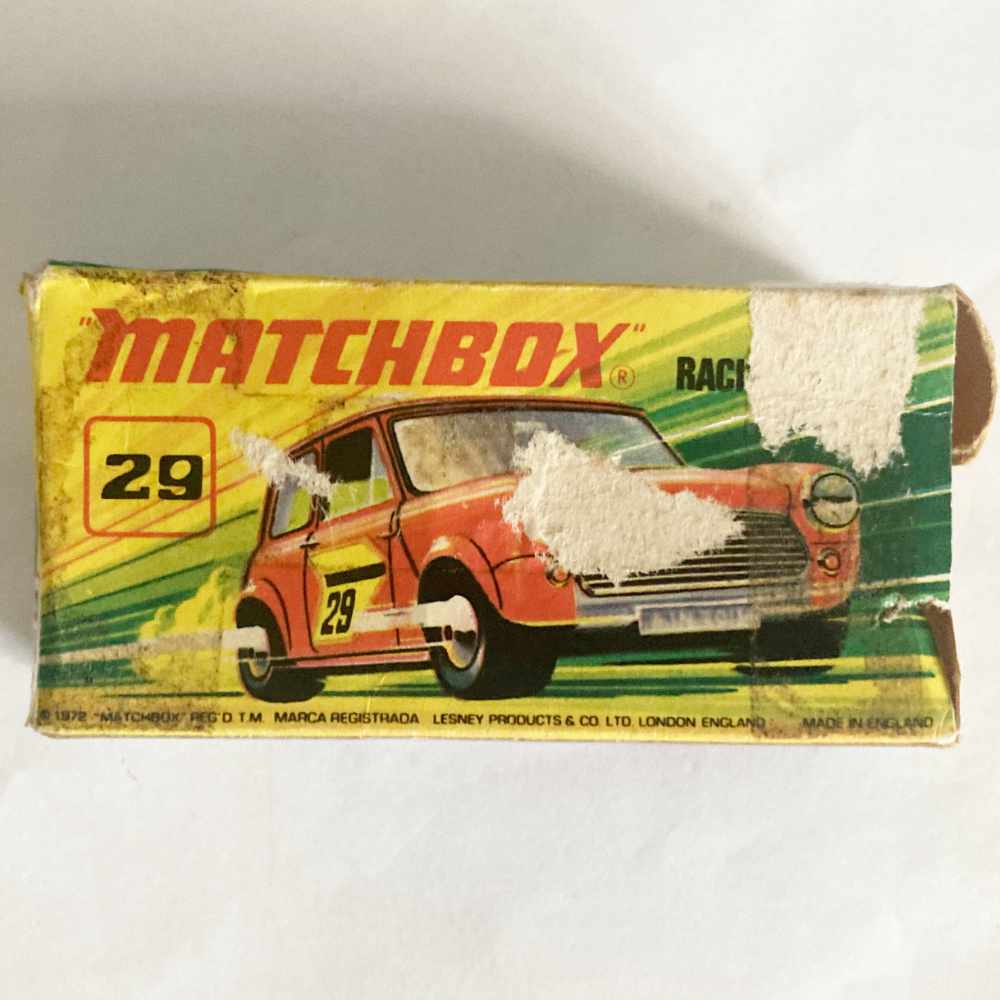 Matchbox | Superfast Racing Mini No. 29 light red, original packaging #28