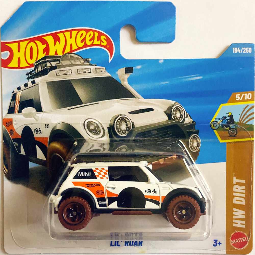 Hot Wheels | Lil' Roar MINI Cooper Rally weiß